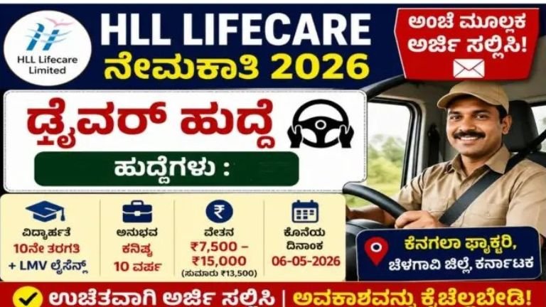 HLL Lifecare Recruitment 2026